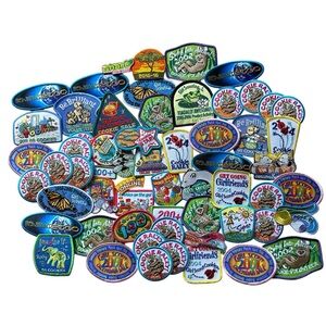 Lot 68 Girl Scout Patches Badges Pins Product Program Cookies Calendar Sale